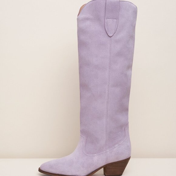 Charlotte Stone Agatha Knee High Boot in Fog Size 9 - Picture 9 of 9